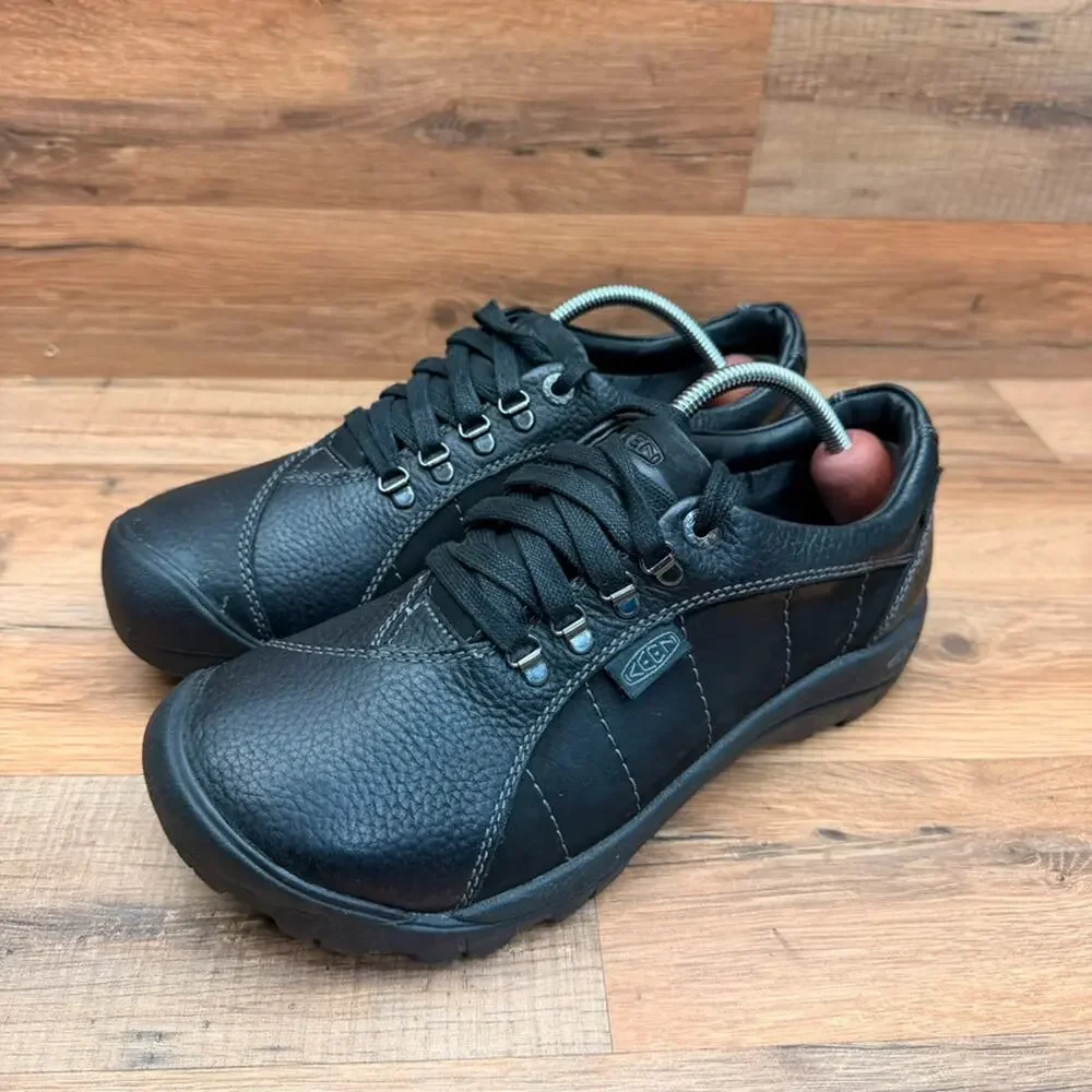 KEEN Presidio Waterproof Women’s Size US 9 Sneaker Hiking Shoes Black